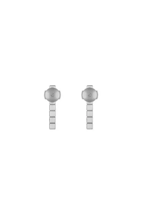 Ice Cube Pure HalfSet Earrings available in other metals Chopard Earrings