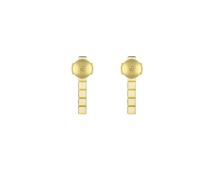 Ice Cube Pure HalfSet Earrings available in other metals Chopard Earrings