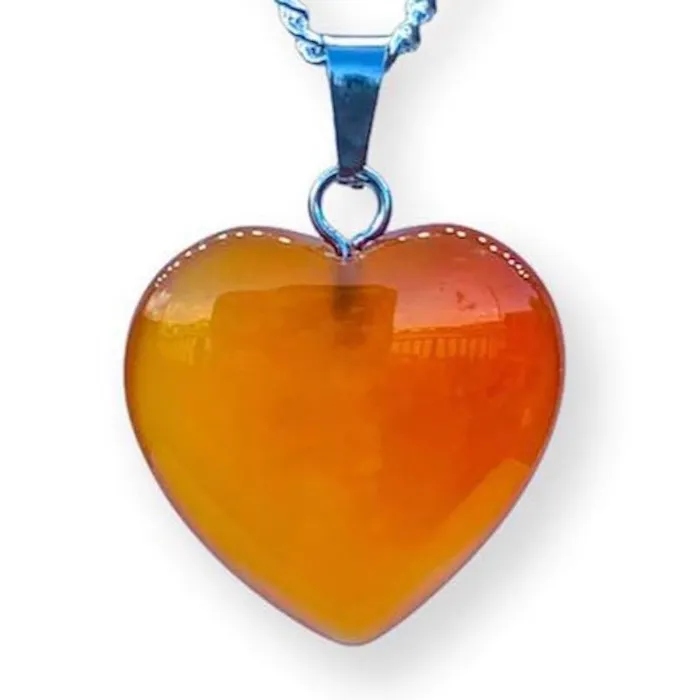 Necklaces Magic Crystals Red Agate Pendant Necklace