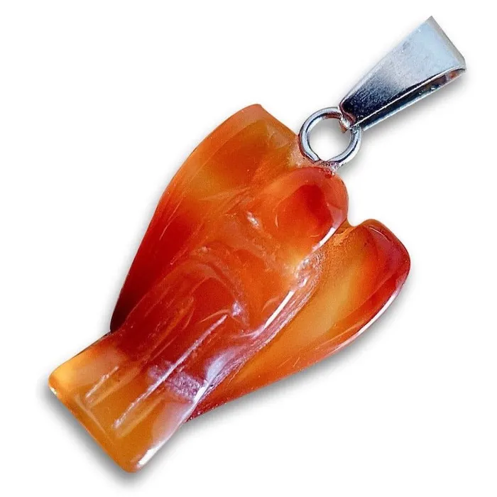 Necklaces Magic Crystals Red Agate Pendant Necklace