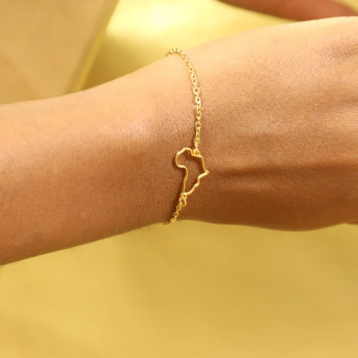 Omolola Jewellery Bracelets Taiwo Africa 18ct gold plated tarnish resistant Bracelet