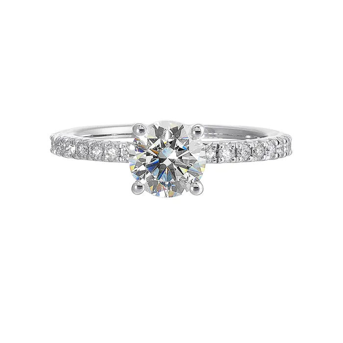 Rings Perfect Love Engagement Ring Setting Gems One