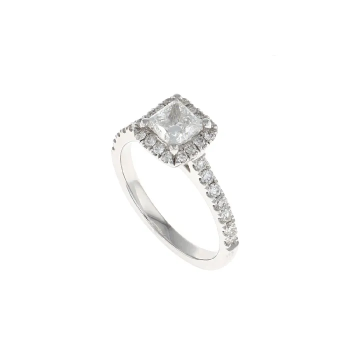 Rings Shop IDC estore Cushion Halo Complete Engagement Ring 146CTW