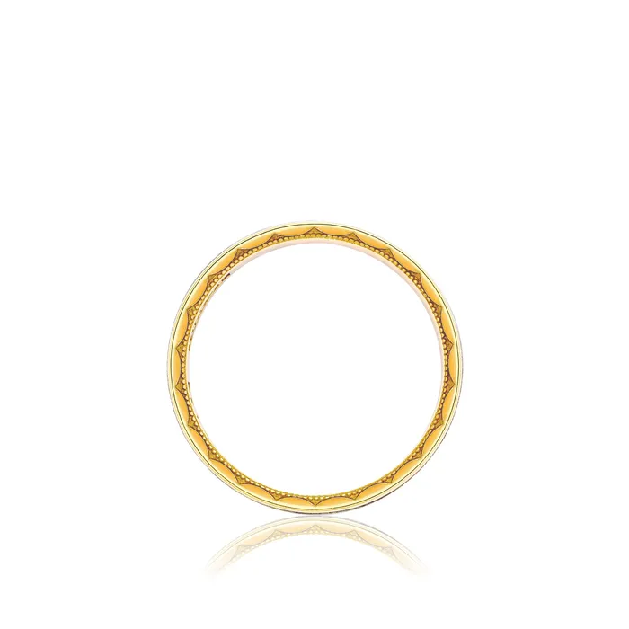 Rings Tacori Sculpted Crescent Wedding Band 18k White Yellow Gold 6mm International Diamond Center Rings Tacori Sculpted Crescent Wedding Band 18k White Yellow Gold 6mm International Diamond Center