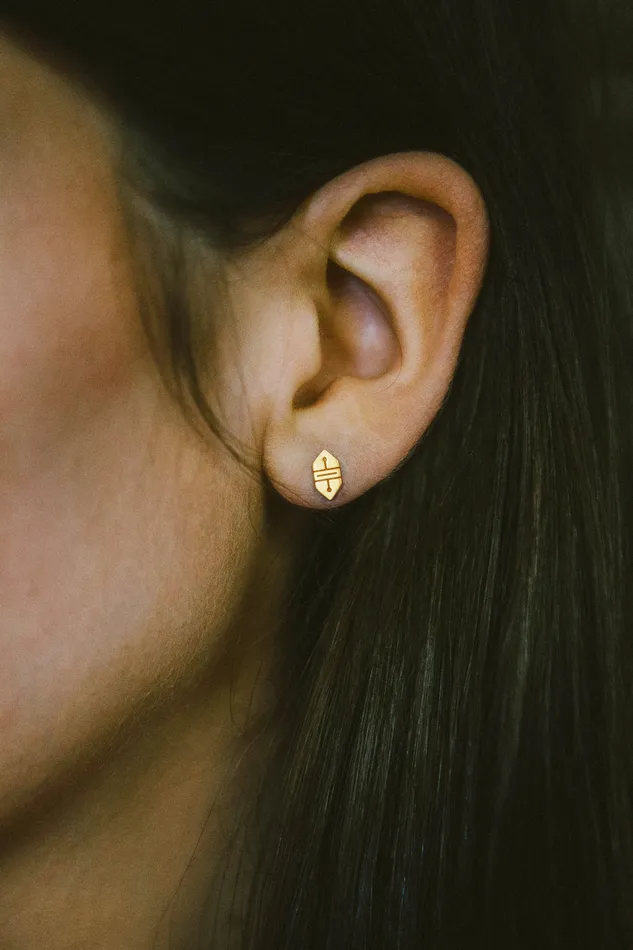 Sierra Winter Jewelry 14K Canyon Earrings Earrings