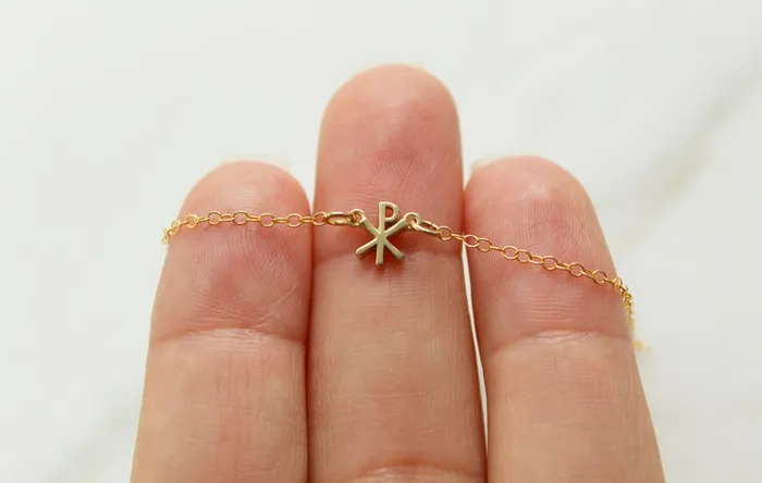 TheLittleCatholic Bracelets Chi Rho Bracelet