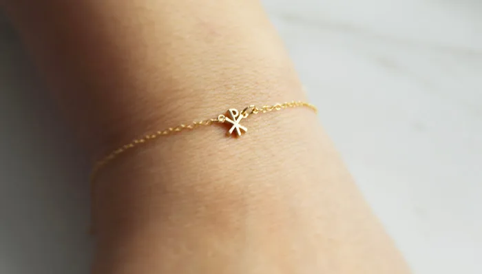TheLittleCatholic Bracelets Chi Rho Bracelet