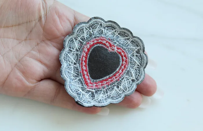 TheLittleCatholic Necklaces Sacred Heart Patch
