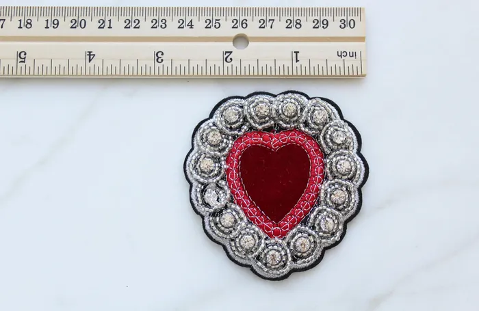 TheLittleCatholic Necklaces Sacred Heart Patch