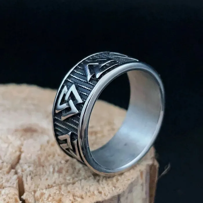 Viking Ring Valknut Valhalla Vikings Rings