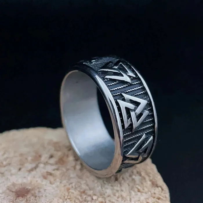 Viking Ring Valknut Valhalla Vikings Rings