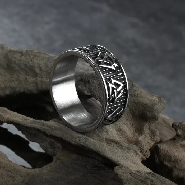 Viking Ring Valknut Valhalla Vikings Rings
