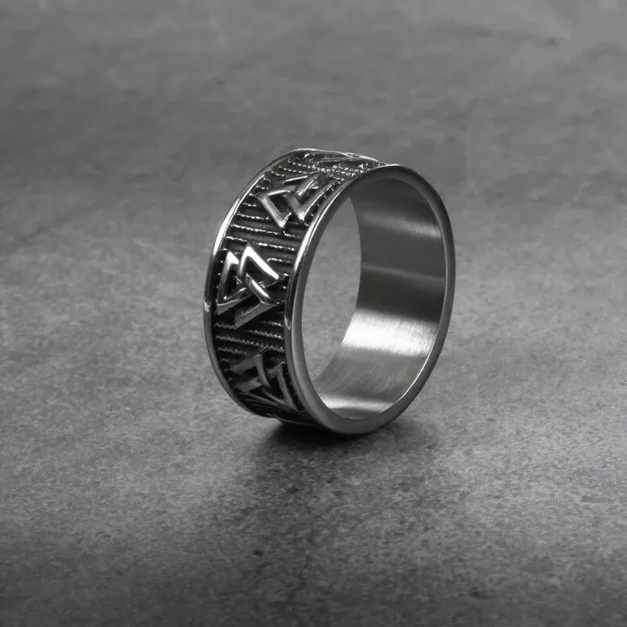 Viking Ring Valknut Valhalla Vikings Rings