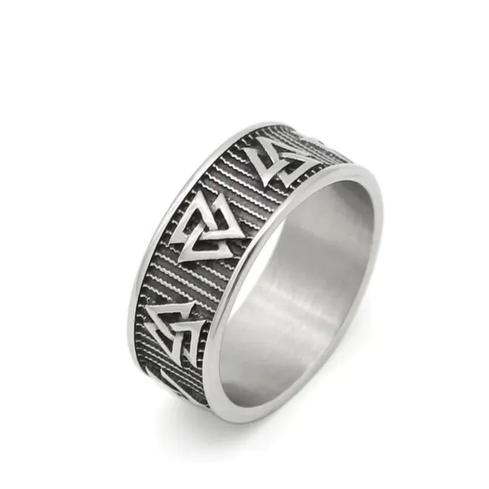Viking Ring Valknut Valhalla Vikings Rings