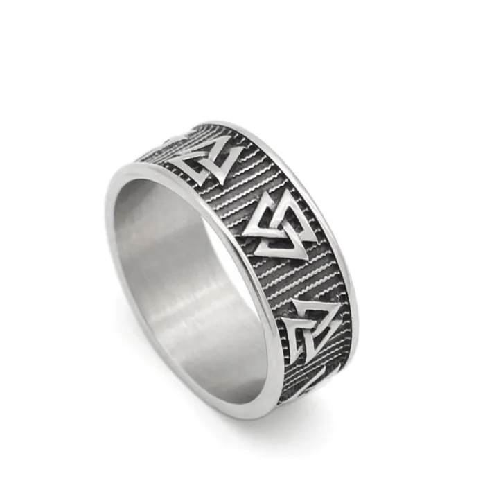 Viking Ring Valknut Valhalla Vikings Rings