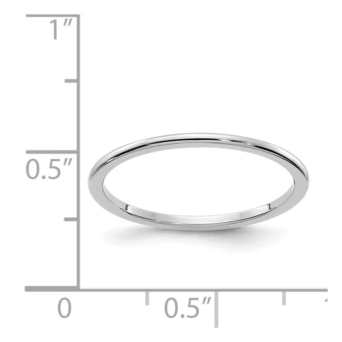 10K White Gold 12mm Half Round Stackable Band 1STK17120W Stackable Expressions Rings 10K White Gold 12mm Half Round Stackable Band 1STK17120W Stackable Expressions Rings