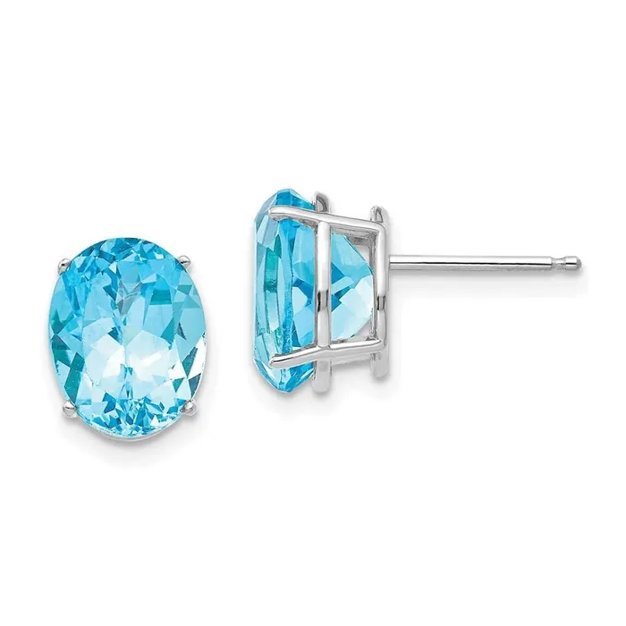 14k White Gold 10x8 Oval Earring Mountings No Stones Included No Backs Jewelry Earrings 14k White Gold 10x8 Oval Earring Mountings No Stones Included No Backs Jewelry Earrings