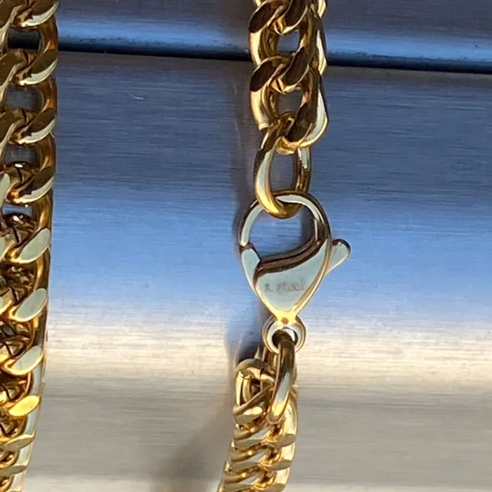 18k Gold Plated Over Stainless Steel Franco Chain Necklace 36 Bling Cartel Admin Necklaces 18k Gold Plated Over Stainless Steel Franco Chain Necklace 36 Bling Cartel Admin Necklaces