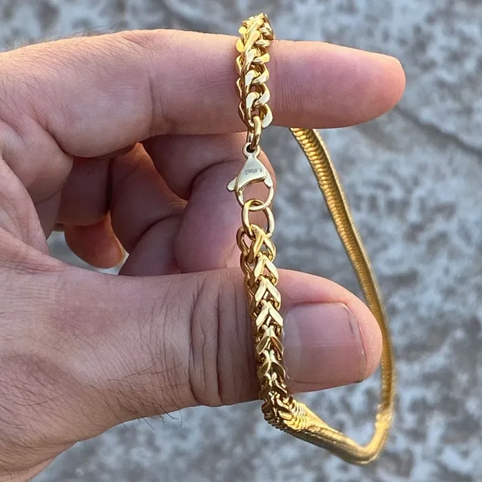 18k Gold Plated Over Stainless Steel Franco Chain Necklace 36 Bling Cartel Admin Necklaces 18k Gold Plated Over Stainless Steel Franco Chain Necklace 36 Bling Cartel Admin Necklaces