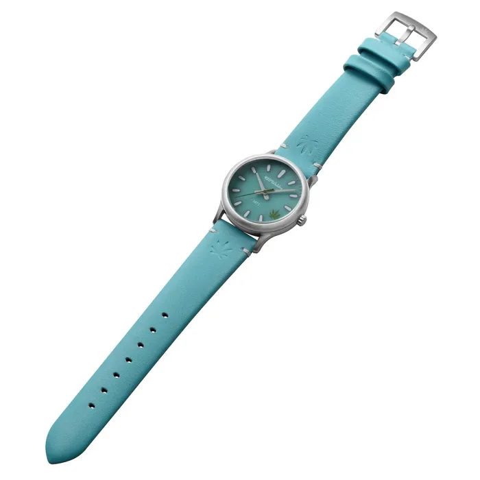 420Waldos Womens Quartz Watch Mary Jane Blue Dial Genuine Leather Strap W2010 420Waldos Watches 420Waldos Womens Quartz Watch Mary Jane Blue Dial Genuine Leather Strap W2010 420Waldos Watches