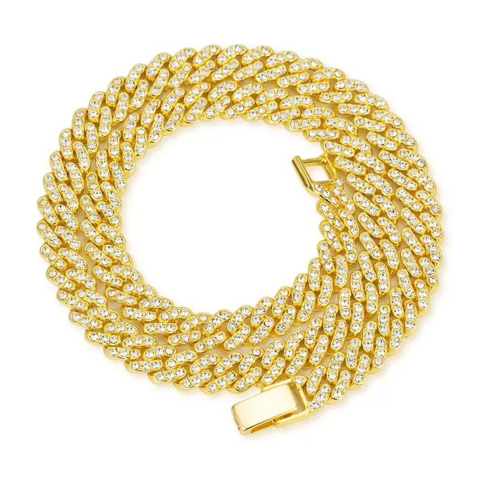 9mm Micro Cuban Chain and Bracelet Bundle VVS Jewelry Bracelets