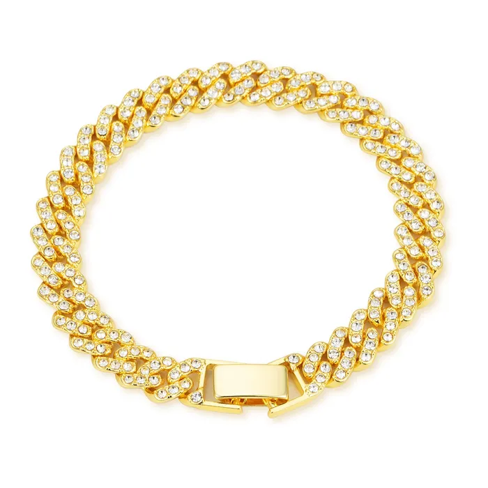 9mm Micro Cuban Chain and Bracelet Bundle VVS Jewelry Bracelets