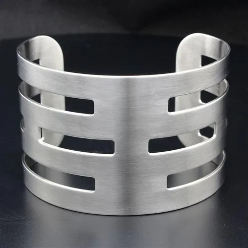 Alamode Bracelets LO1948 High polished no plating Stainless Steel Bangle with No Stone