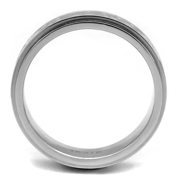 Alamode Rings TK2941 High polished no plating Stainless Steel Ring with No Stone