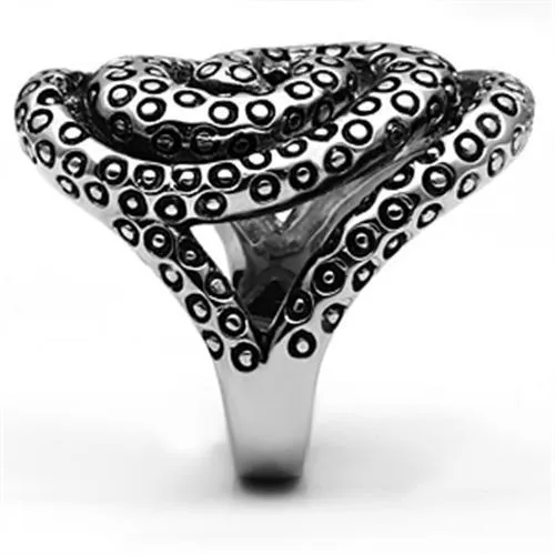 Alamode Rings TK670 High polished no plating Stainless Steel Ring with No Stone