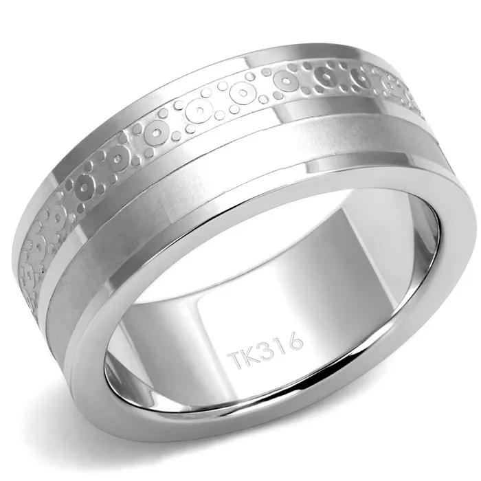 Alamode TK2944 High polished no plating Stainless Steel Ring with No Stone Rings Alamode TK2944 High polished no plating Stainless Steel Ring with No Stone Rings
