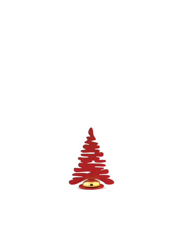 Alessi Necklaces Alessi Barkplace Tree Place Marker Red