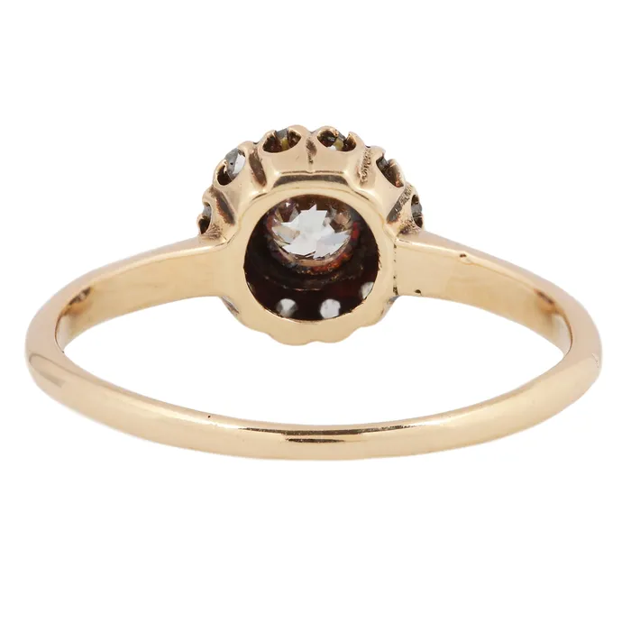 Antique Flora Cluster Ring Antique Vintage Jewelry Rings