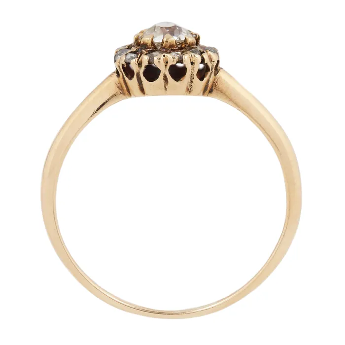 Antique Flora Cluster Ring Antique Vintage Jewelry Rings