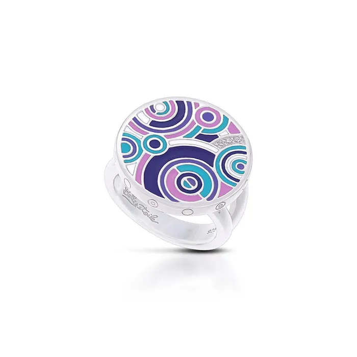 Belle Etoile Belle Etoile Emanation Ring Purple Multi Rings