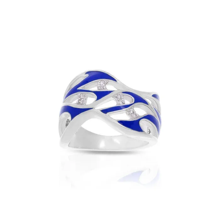 Belle Etoile Rings Belle Etoile Marea Ring Blue