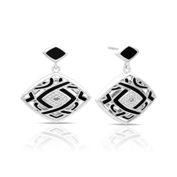 Belle Etoile Virago Earrings Black Belle Etoile Earrings
