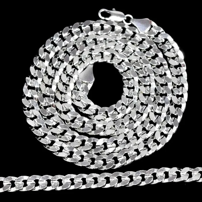 Bling Cartel Admin Necklaces Cuban Curb Chain Silver Tone Chain Necklace 30 x 10MM Bling Cartel Admin Necklaces Cuban Curb Chain Silver Tone Chain Necklace 30 x 10MM