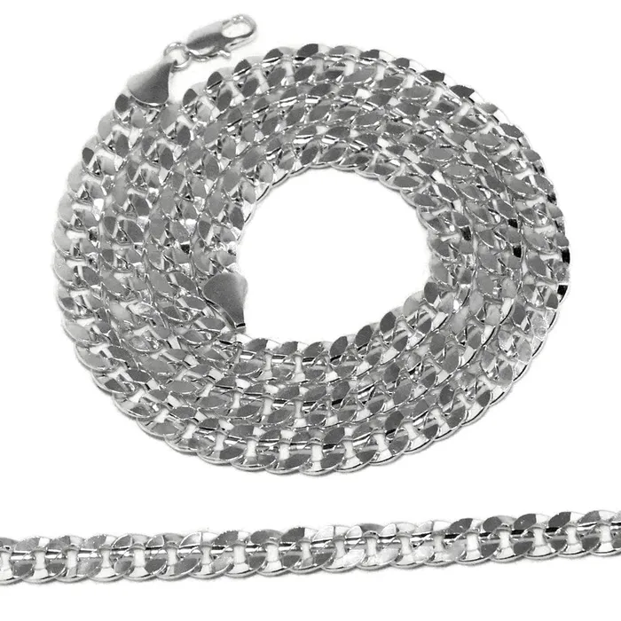 Bling Cartel Admin Necklaces Cuban Curb Chain Silver Tone Chain Necklace 30 x 10MM Bling Cartel Admin Necklaces Cuban Curb Chain Silver Tone Chain Necklace 30 x 10MM