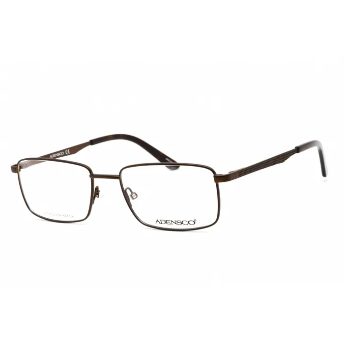 Bracelets Adensco Adensco Mens Eyeglasses Matte Brown Stainless Steel Rectangular AD 129 04IN 00 Bracelets Adensco Adensco Mens Eyeglasses Matte Brown Stainless Steel Rectangular AD 129 04IN 00