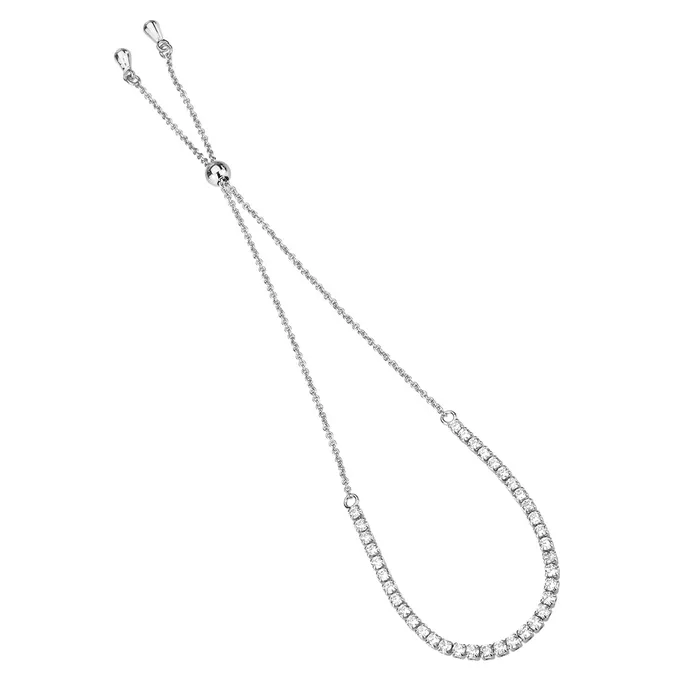 Bracelets Alamode 3W1637 Rhodium Brass Bracelet with AAA Grade CZ in Clear Bracelets Alamode 3W1637 Rhodium Brass Bracelet with AAA Grade CZ in Clear