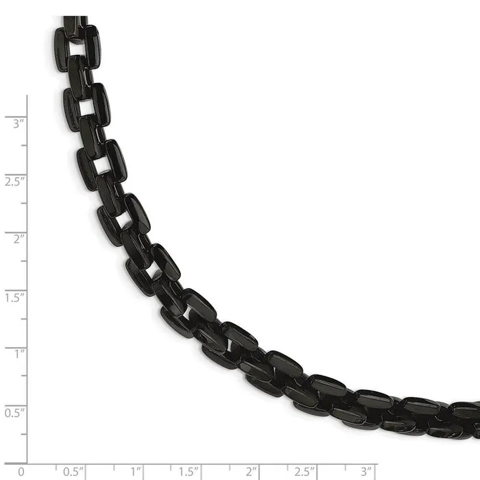 Bracelets Chisel Stainless Steel Black IPplated 85in Bracelet Bracelets Chisel Stainless Steel Black IPplated 85in Bracelet