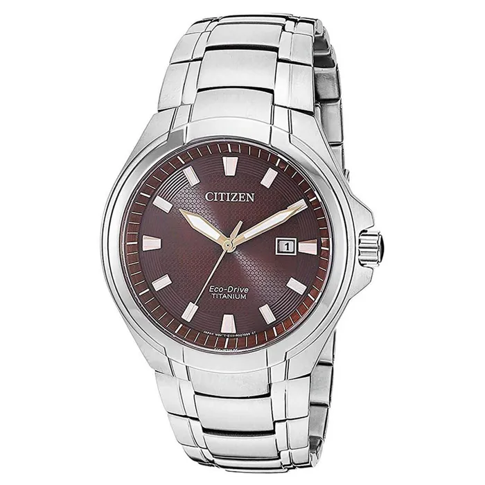 Bracelets Citizen Citizen Mens Eco Drive Watch Paradigm Brown Dial Titanium Bracelet BM743151X Bracelets Citizen Citizen Mens Eco Drive Watch Paradigm Brown Dial Titanium Bracelet BM743151X