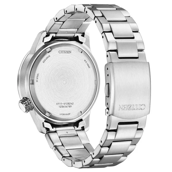 Bracelets Citizen Citizen Mens Watch EcoDrive Blue Dial Silver Tone Bracelet Compass BM755087L Bracelets Citizen Citizen Mens Watch EcoDrive Blue Dial Silver Tone Bracelet Compass BM755087L