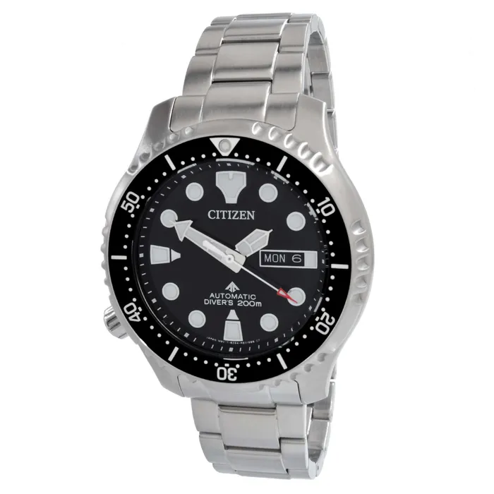 Bracelets Citizen Mens Watch Promaster Black Dial Bracelet Day and Date Display NY014080E Citizen Bracelets Citizen Mens Watch Promaster Black Dial Bracelet Day and Date Display NY014080E Citizen