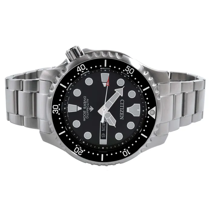 Bracelets Citizen Mens Watch Promaster Black Dial Bracelet Day and Date Display NY014080E Citizen Bracelets Citizen Mens Watch Promaster Black Dial Bracelet Day and Date Display NY014080E Citizen