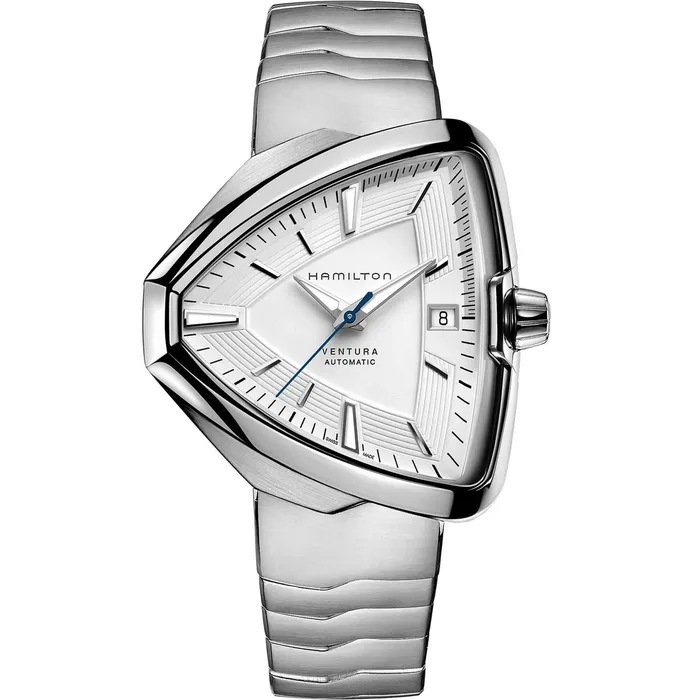 Bracelets Hamilton Hamilton Mens Watch Ventura ELVIS80 Automatic White Dial Bracelet H24505111 Bracelets Hamilton Hamilton Mens Watch Ventura ELVIS80 Automatic White Dial Bracelet H24505111