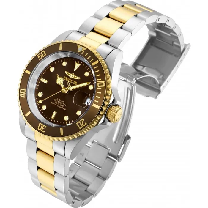 Bracelets Invicta Invicta Mens Automatic Watch Pro Diver Desert Sand Dial Date SS Bracelet 35701 Bracelets Invicta Invicta Mens Automatic Watch Pro Diver Desert Sand Dial Date SS Bracelet 35701