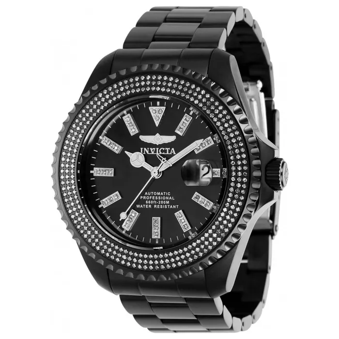 Bracelets Invicta Invicta Mens Automatic Watch Pro Diver Diamond Black Dial Bracelet 38857 Bracelets Invicta Invicta Mens Automatic Watch Pro Diver Diamond Black Dial Bracelet 38857