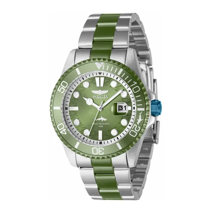 Bracelets Invicta Invicta Mens Quartz Watch Pro Diver Light Green Dial Two Tone Bracelet 40938 Bracelets Invicta Invicta Mens Quartz Watch Pro Diver Light Green Dial Two Tone Bracelet 40938