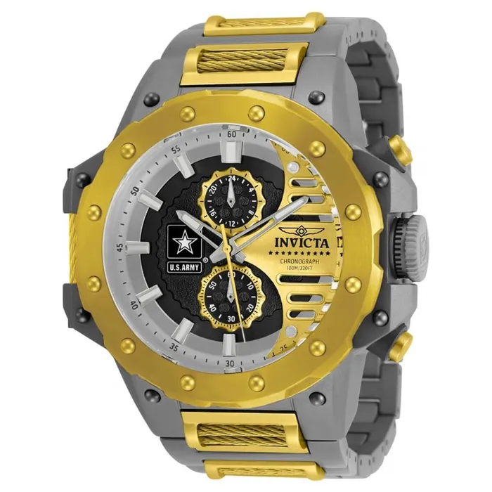 Bracelets Invicta Invicta Mens Quartz Watch US Army Chronograph Titanium Bracelet 32988 Bracelets Invicta Invicta Mens Quartz Watch US Army Chronograph Titanium Bracelet 32988